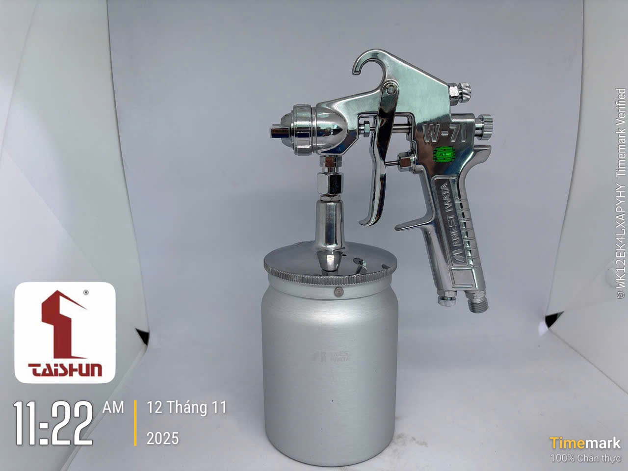 Súng phun sơn seri W71 Anest Iwata